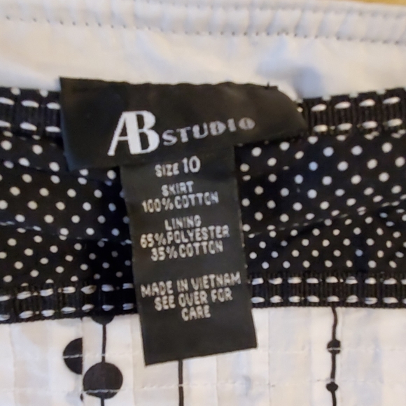 100% cotton skirt SZ. 10 - Picture 3 of 4